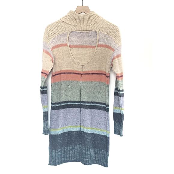 NWT Anthropologie Turtleneck Sweater Mini Dress - XS - Picture 6 of 6